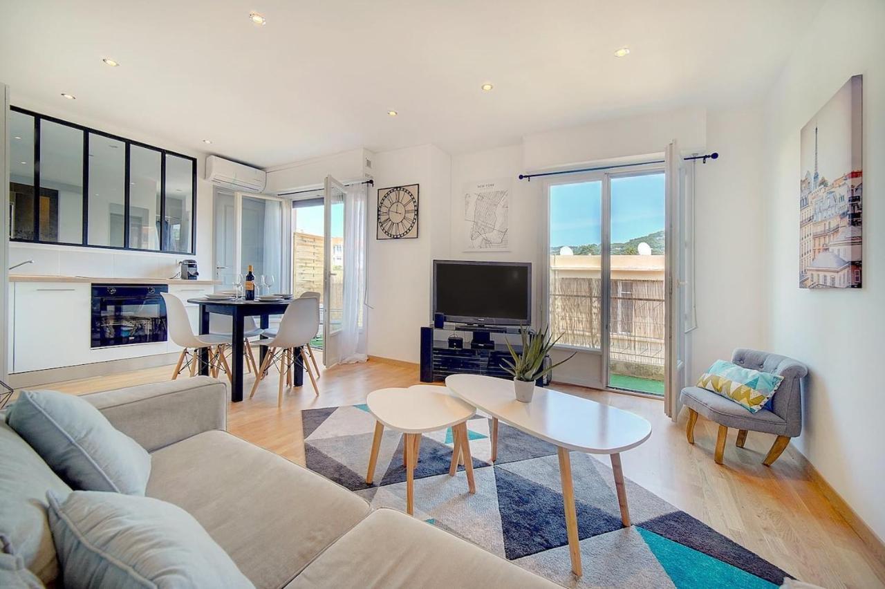 Le Max Et Leo - 600M Plage - Verriere Cote D'Azur Cannes Exterior foto