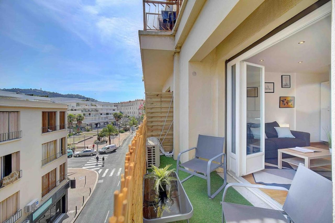 Le Max Et Leo - 600M Plage - Verriere Cote D'Azur Cannes Exterior foto